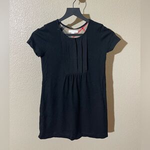 Burberry Black Short Sleeve Dress for Kids